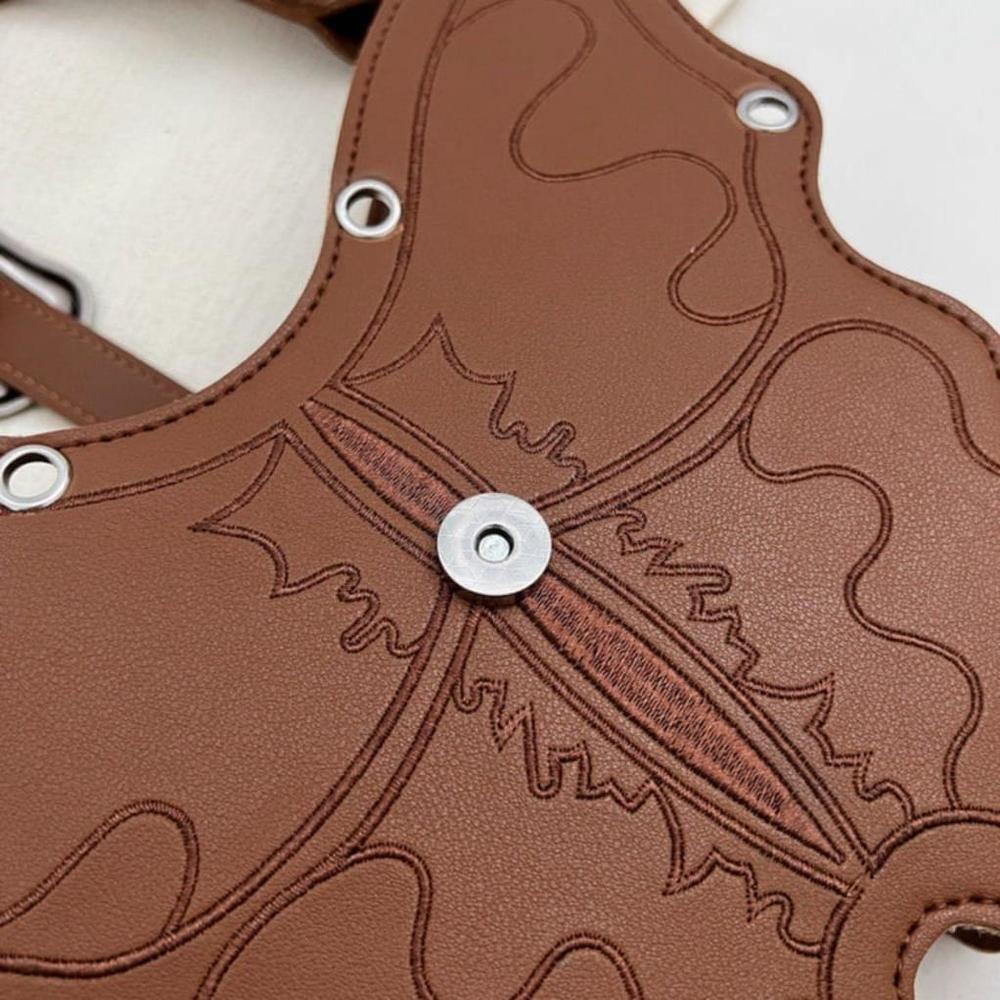 Butterfly Shaped Handbag In Brown - Picture 6 of 10